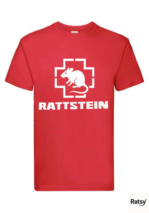 Rattstein Band T-Shirt (Rammstein Parody)