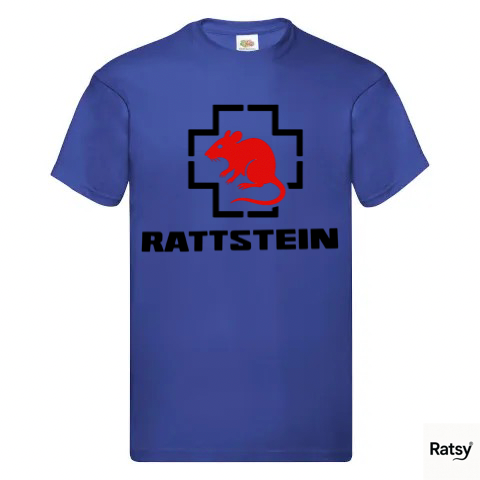 Rattstein Band T-Shirt (Rammstein Parody)
