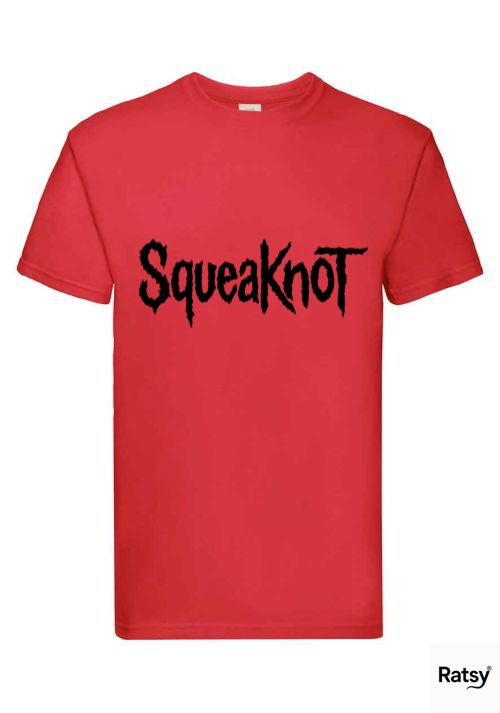 SqueaKnot Band T-Shirt (SlipKnot Parody)