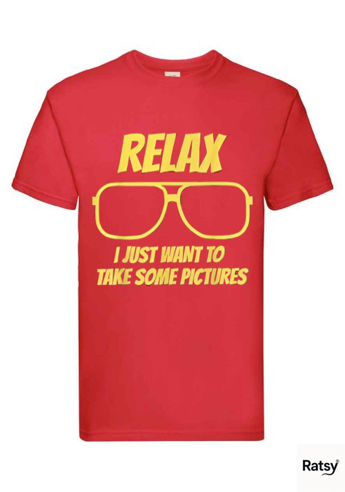 Jeffrey Dahmer T-Shirt (Relax I just want to take some pictures) photography