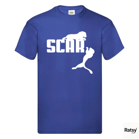Scar T-Shirt (Puma Lion King Parody Print)