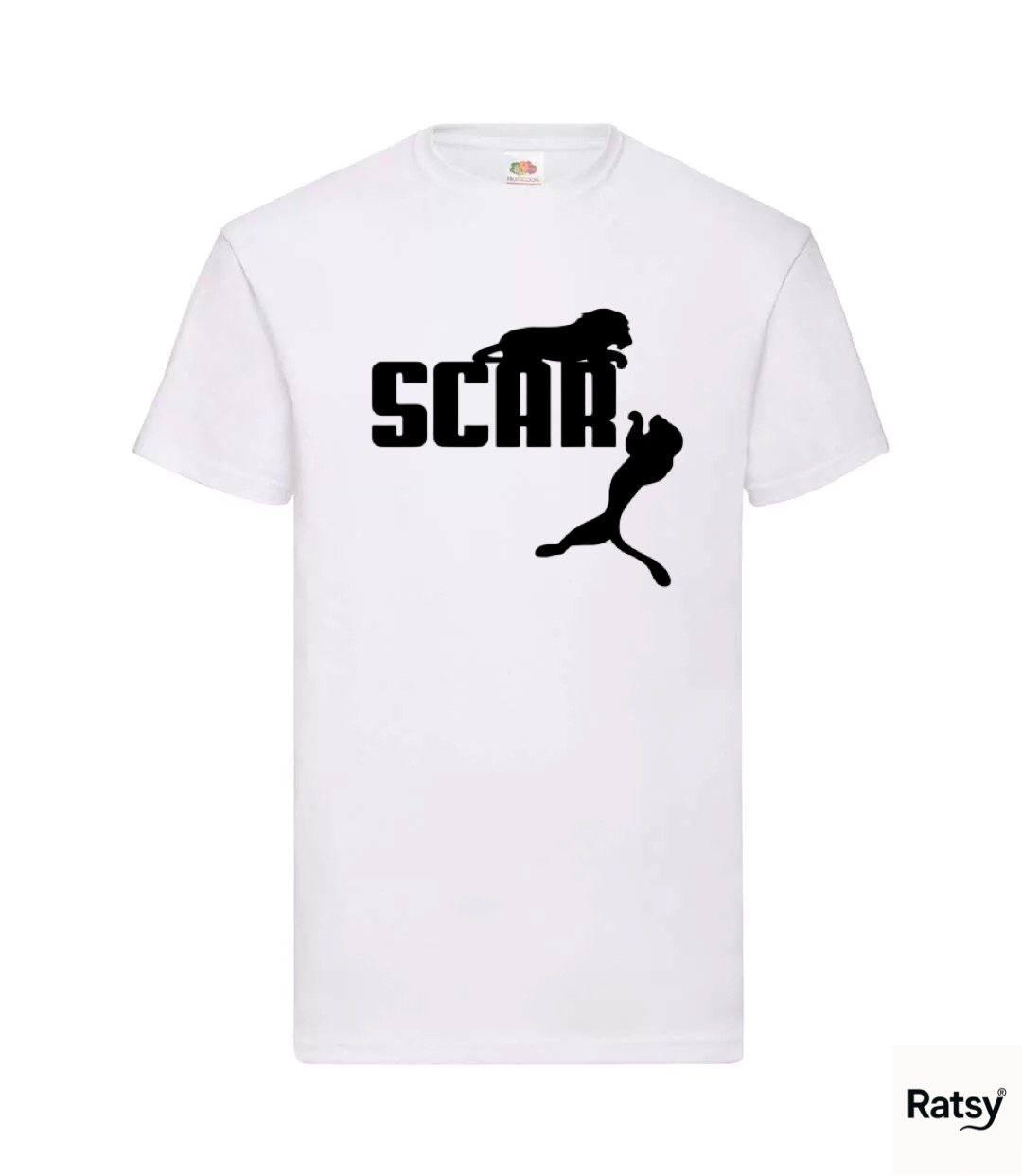 Scar T-Shirt (Puma Lion King Parody Print)