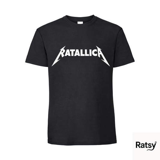 Ratallica Band T-Shirt (Metallica Parody)