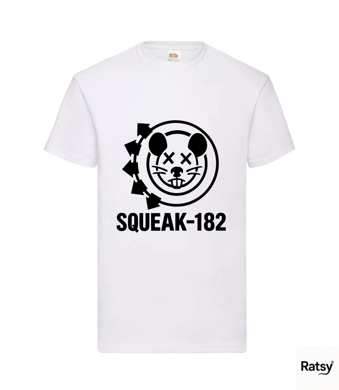 Squeak 182 alternative Band T-Shirt (Blink 182 Parody)