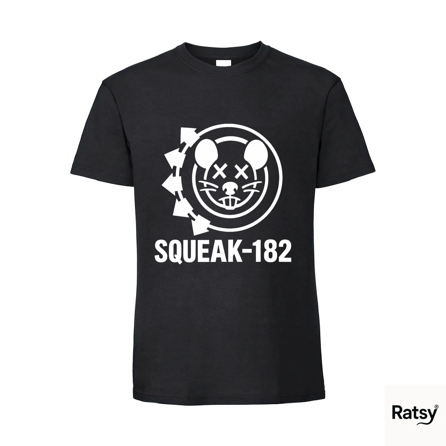 Squeak 182 alternative Band T-Shirt (Blink 182 Parody)