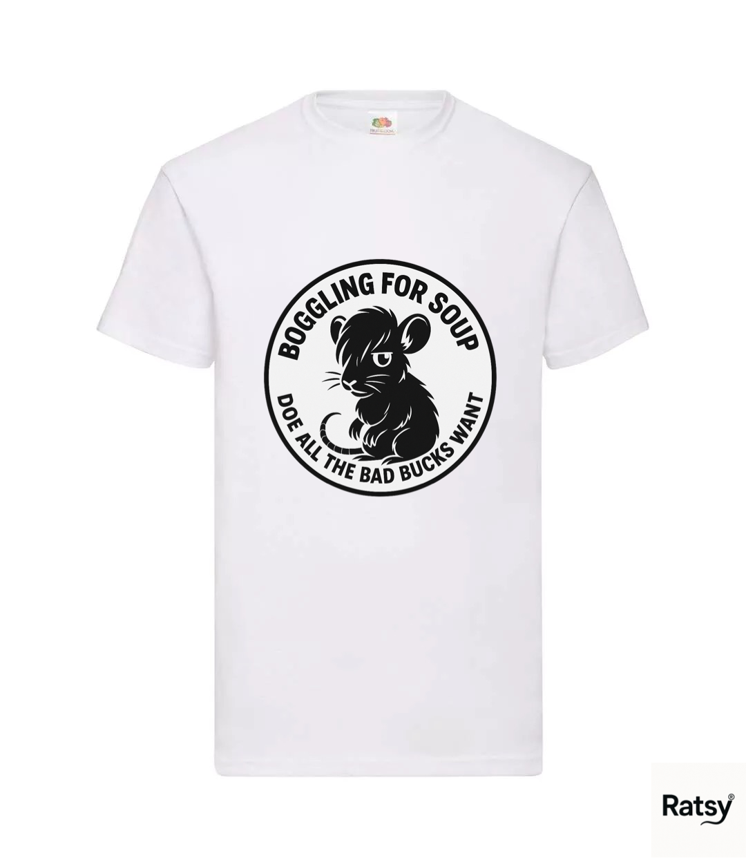 Boggling for Soup Alternative Band T-Shirt (Bowling Parody) Doe all the Bad Bucks Want