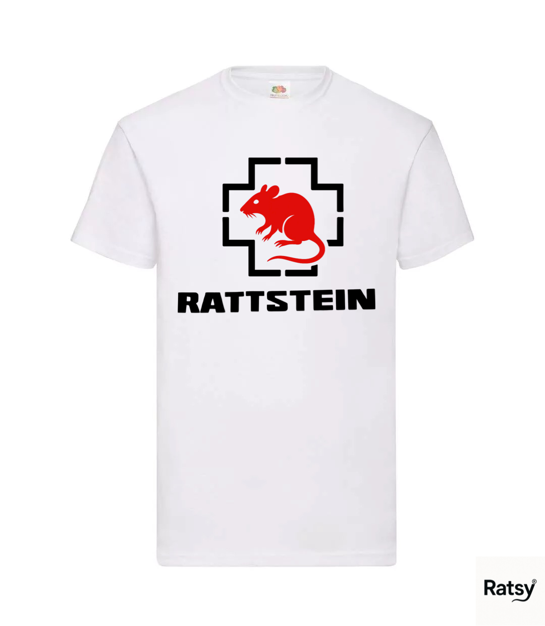 Rattstein Band T-Shirt (Rammstein Parody)