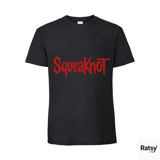 SqueaKnot Band T-Shirt (SlipKnot Parody)