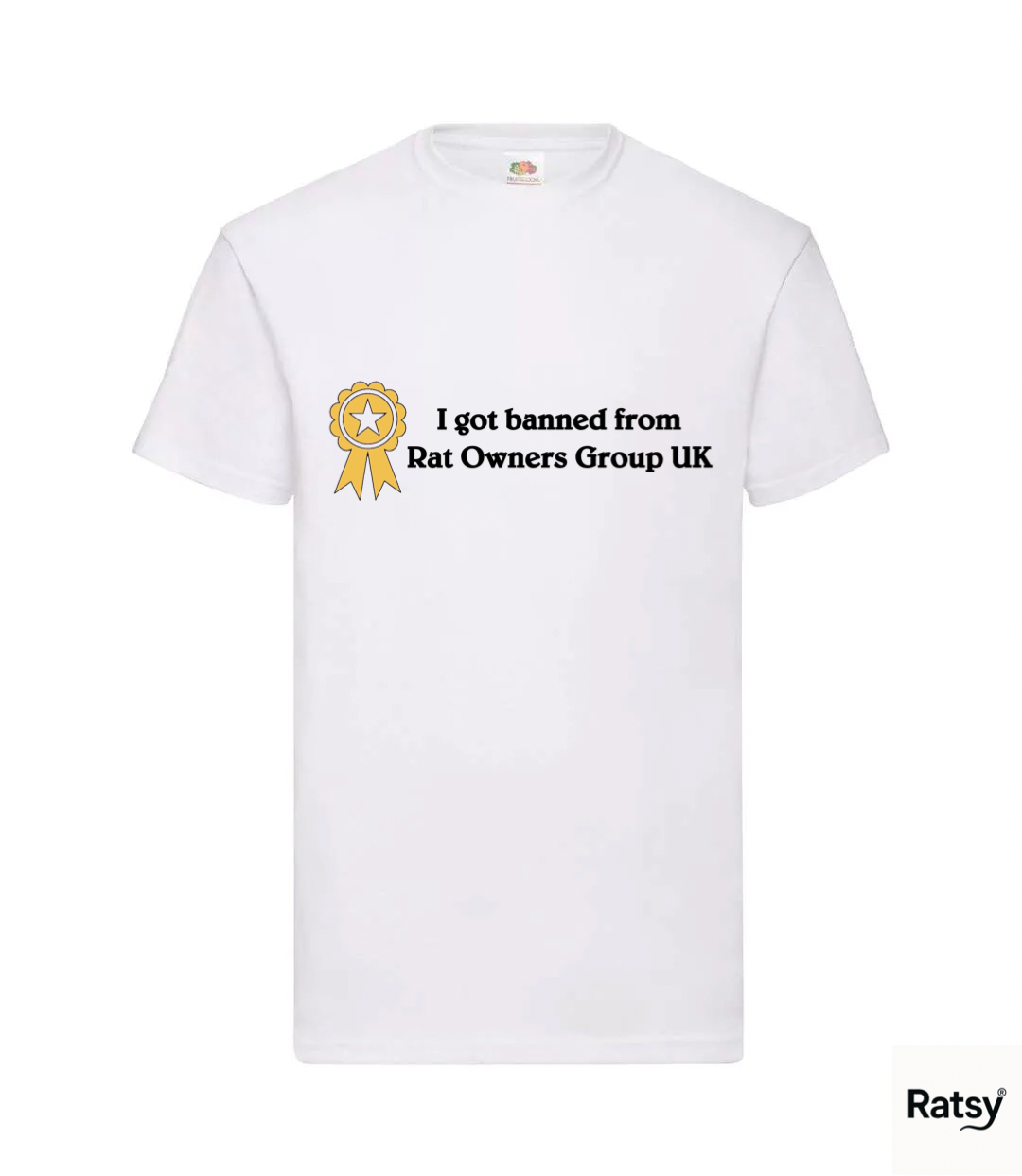 I got banned from rat owners group UK T-Shirt (ROGUK)