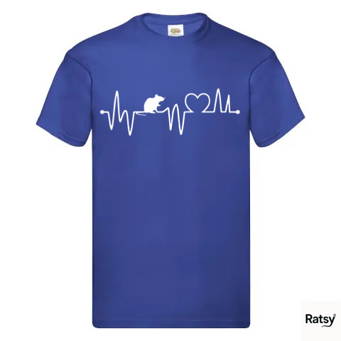 Rat Heart Line T-Shirt