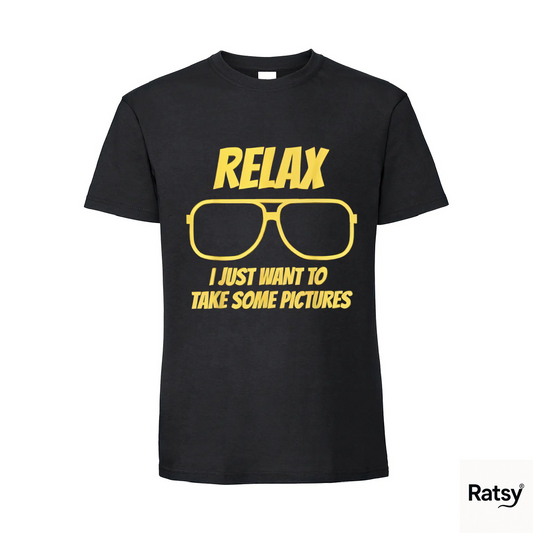 Jeffrey Dahmer T-Shirt (Relax I just want to take some pictures) photography