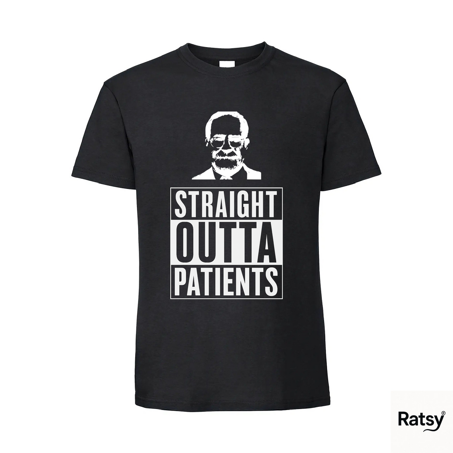 Harold Shipman T-Shirt (Straight Outta Patients) Compton NWA Parody