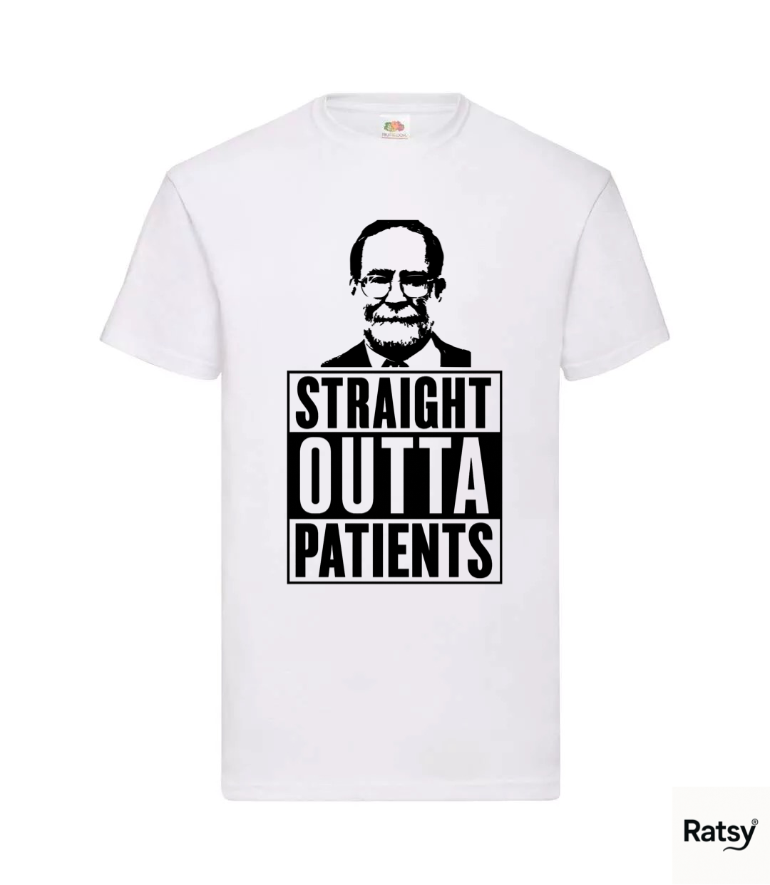 Harold Shipman T-Shirt (Straight Outta Patients) Compton NWA Parody