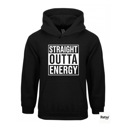 Straight Outta Energy Hoody Hoodie (NWA Compton Parody)