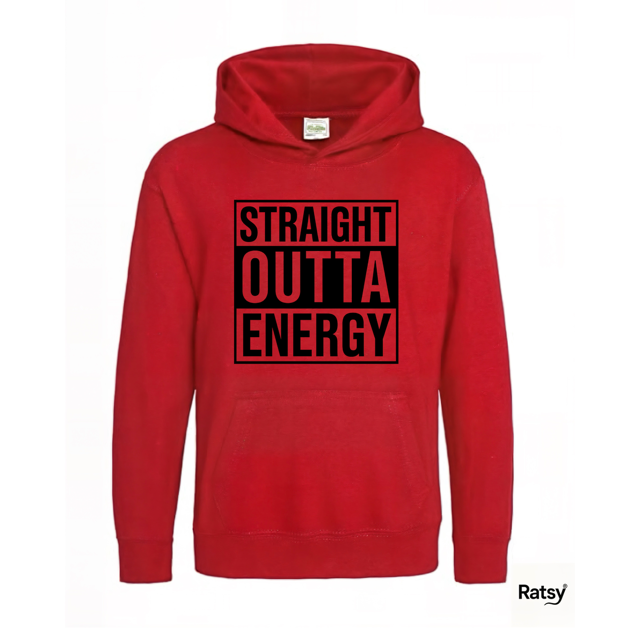 Straight Outta Energy Hoody Hoodie (NWA Compton Parody)