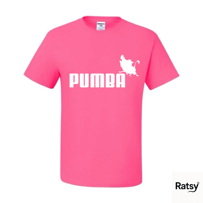 Pumba T-Shirt (Puma / Lion King Parody)