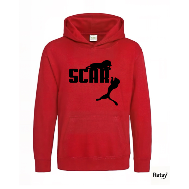 Scar Hoody Hoodie (Puma Lion King Parody Print)
