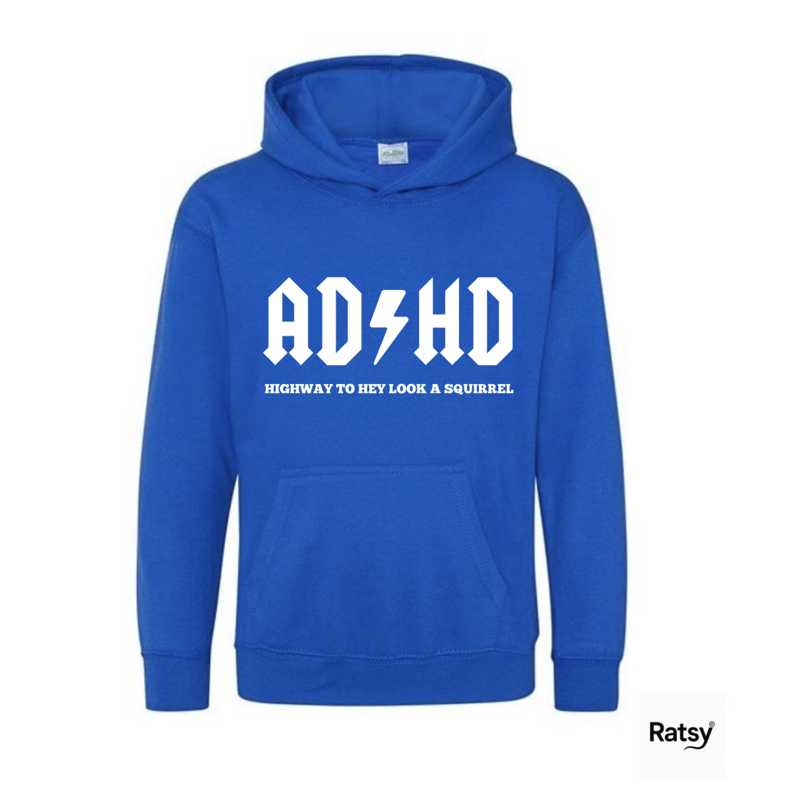ADHD Hoody Hoodie Funny Print